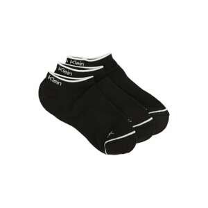 3PACK socks Calvin Klein low black (701218765 001)