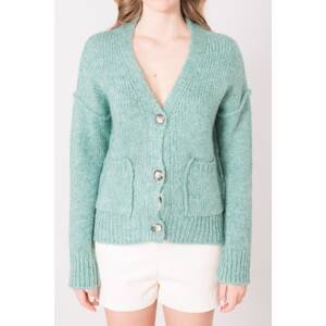 BSL coin sweater with buttons