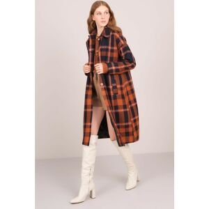 Women's oversize checkered coat BSL