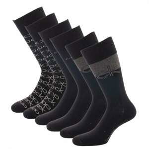 3PACK socks Calvin Klein black (100004543 001)