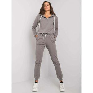 SUBLEVEL Gray women's set with pants