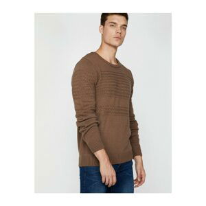 Koton Crew Neck Knitwear Sweater