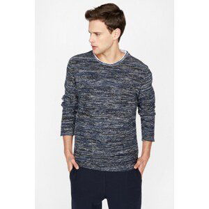 Koton Men's Navy Blue Sweater