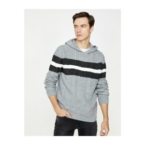 Koton Hooded Knitwear Sweater