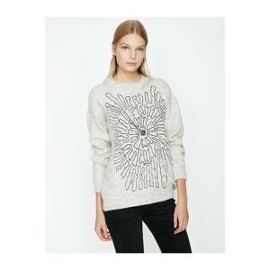 Koton Bead Detailed Knitwear Sweater
