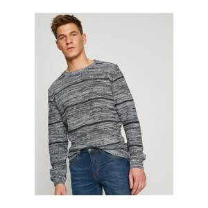 Koton Men's Navy Blue Sweater