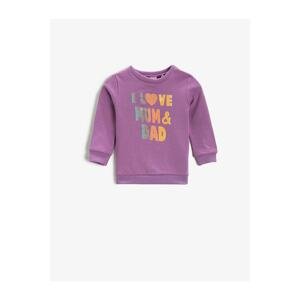 Koton Baby Girl Multicolored Sweatshirt