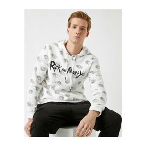 Koton Rick And Morty Sweatshirt Licensed Printed