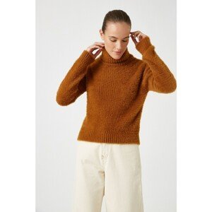 Koton Turtleneck Puff Sleeve Knitwear Sweater