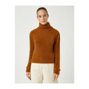 Koton Turtleneck Puff Sleeve Knitwear Sweater