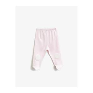 Koton Baby Girl Pink Cotton Sweatpants