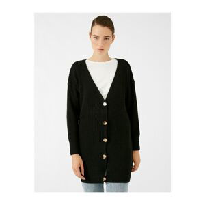 Koton Cardigan - Black - Regular fit