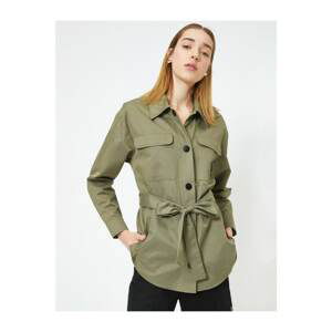 Koton Women's Khaki Coat