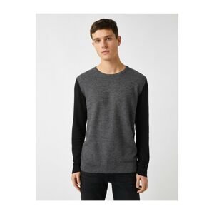Koton Sweater - Black - Fitted