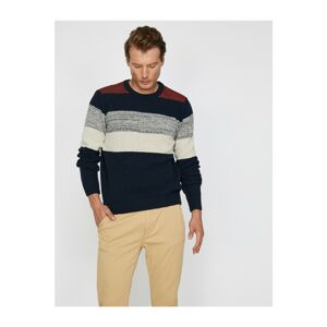 Koton Striped Knitwear Sweater