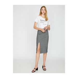 Koton Slit Detailed Skirt