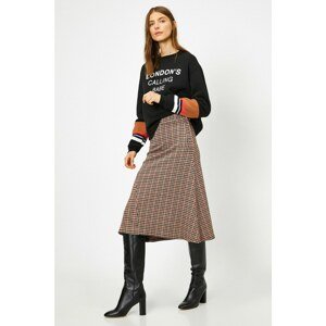 Koton Check Skirt