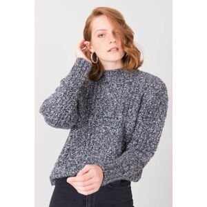 Dark grey sweater with turtleneck BSL