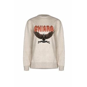 Chiara Wear Woman's Sweatshirt Hemp Eagle  2