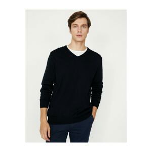 Koton V Neck Knitwear Sweater