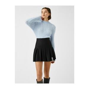 Koton Knit Detailed Sweater Long Sleeve