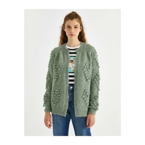 Koton Heart Embroidered Cardigan