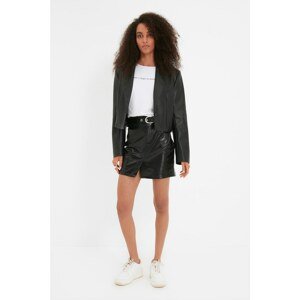 Trendyol Black Belted Skirt