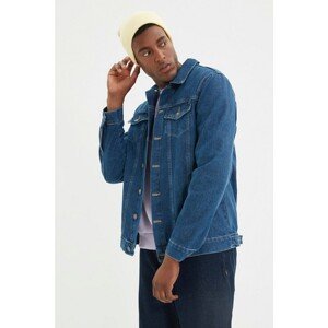 Trendyol Indigo Men's Regular Fit Printed Jacket