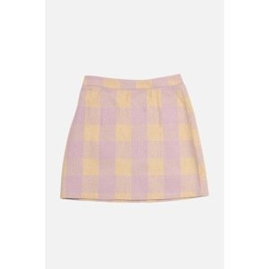 Trendyol Lilac Straight Cut Skirt