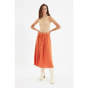 Trendyol Tile Button Skirt