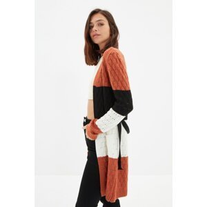 Trendyol Brown Color Blouse Knitwear Cardigan
