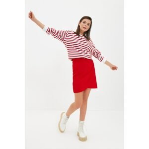 Trendyol Red Ruffle Detailed Skirt