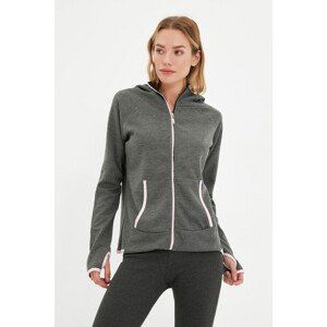 Trendyol Anthracite Runner Sports Jacket