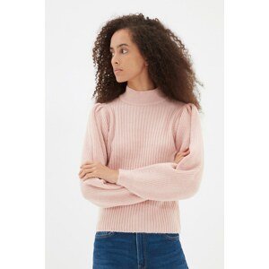 Trendyol Powder Sleeve Detailed Corduroy Knitwear Sweater