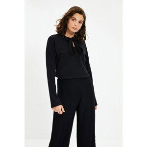 Trendyol Black Knitted Blouse