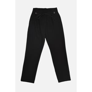 Trendyol Black Accessory Detail Trousers