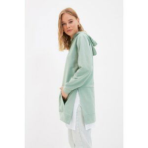 Trendyol Sweatshirt - Green - Regular