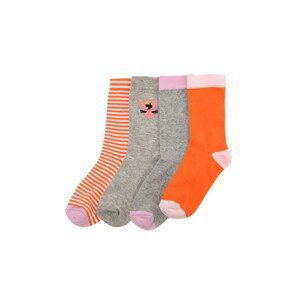 Trendyol Multicolored 4-Pack Girls' Knitted Socks