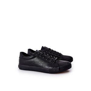 Leather Sneakers Big Star II174029 Black