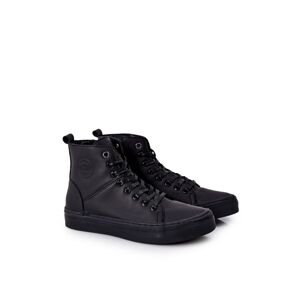 Men's High SneakersBIG STAR II174048 Black