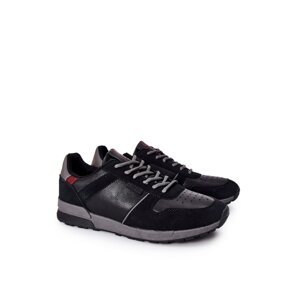 Men's Sport Shoes Memory Foam Big Star Black II174084