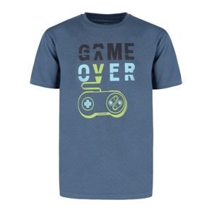 Volcano Kids's Regular Silhouette T-Shirt T-Game Junior B02343-W22 Navy Blue