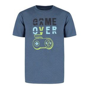 Volcano Kids's Regular Silhouette T-Shirt T-Game Junior B02343-W22 Navy Blue