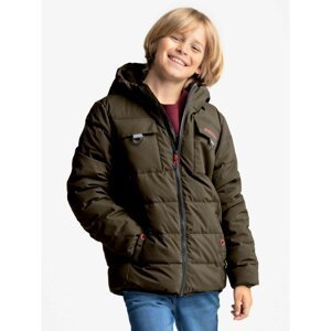 Volcano Kids's Regular Silhouette Jacket J-Osbert Junior B06368-W22 Khaki
