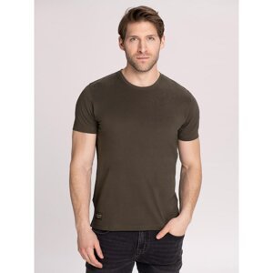 Volcano Man's Regular Silhouette T-Shirt T-Basic M02175-W22 Khaki