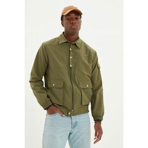 Trendyol Khaki Men's Regular Fit Thin Coat.