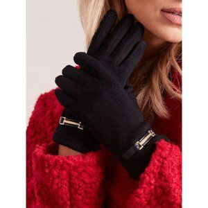 Classic black women's gloves