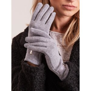 Classic grey gloves