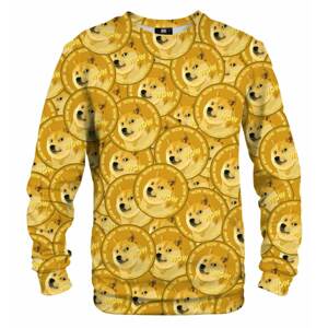 Mr. GUGU & Miss GO Unisex's Doge Wow Sweater S-Pc2178