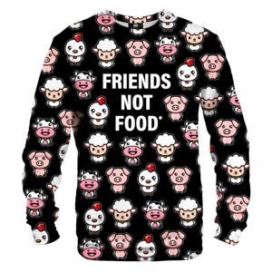 Mr. GUGU & Miss GO Unisex's Friends Sweater S-Pc2186